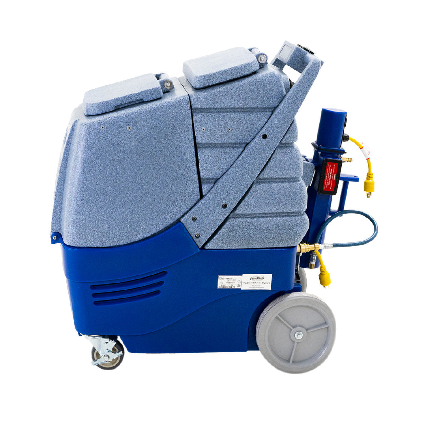 Trusted Clean 'Maximum' Heated Carpet Extractor (220 PSI) w/ 12" Wand & 25' Hose - 17 Gallons - TPL-17-220-CE-HEAT-TCP