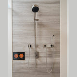 ThermaSol Waterproof 7" Smart Shower Controller The "ThermaTouch" Steam Shower Control Unit - TT7-BK