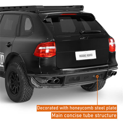 Tube Rear Bumper for 2008-2010 Porsche Cayenne 957 - Hooke Road - HE.7202-S