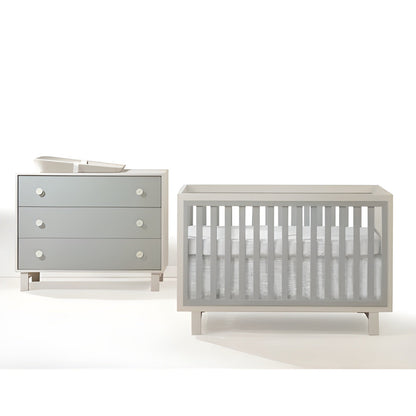 Tulip Bjorn Classic Crib & 3 Drawer Dresser XL Set - TU6534