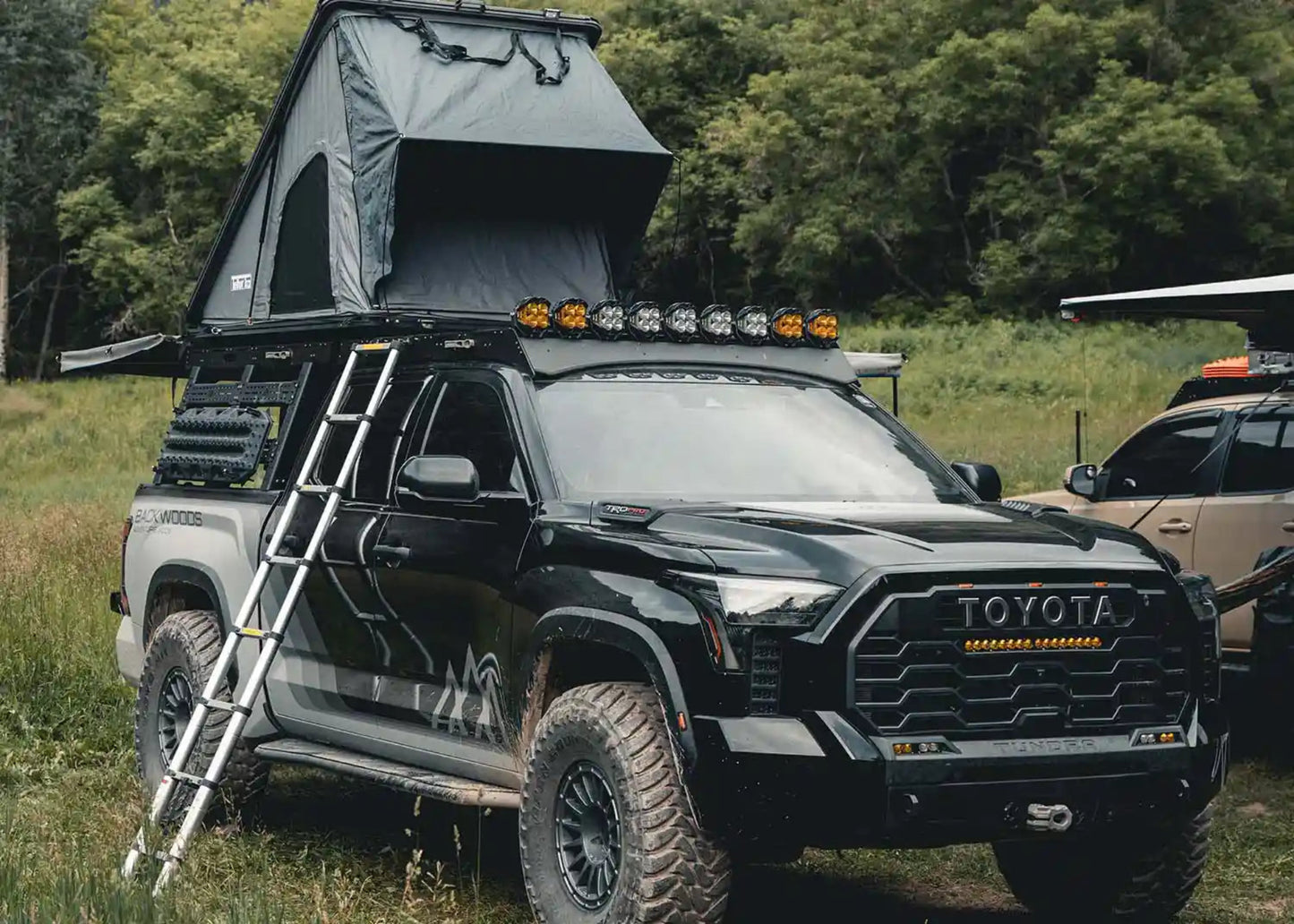 Backwoods Adventure Toyota Tundra Bed Rack and Roof Rack Expert Bundle Deal - BWBU-TU04