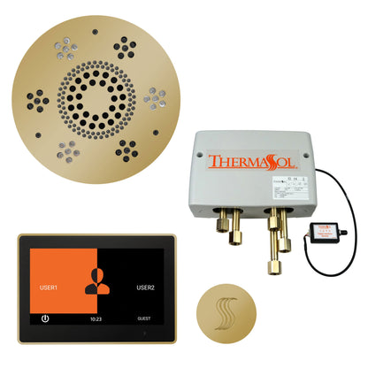 ThermaSol Steam Shower Kit - The Total Wellness Package with 10" ThermaTouch