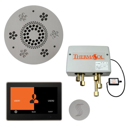 ThermaSol Steam Shower Kit - The Total Wellness Package with 10" ThermaTouch