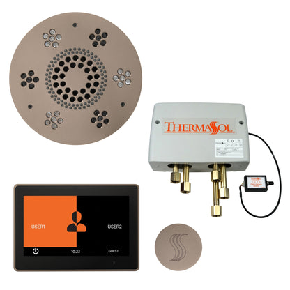 ThermaSol Steam Shower Kit - The Total Wellness Package with 10" ThermaTouch