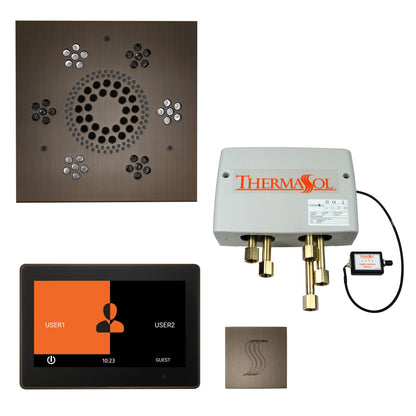 ThermaSol Steam Shower Kit - The Total Wellness Package with 10" ThermaTouch