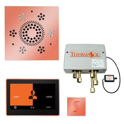 ThermaSol Steam Shower Kit - The Total Wellness Package with 10" ThermaTouch