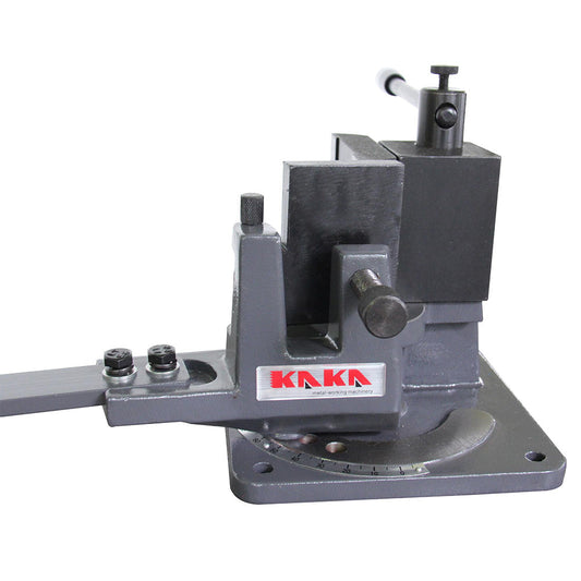 KAKA Industrial UB-100 Heavy-Duty Metal Bender, High Precision Hot and Cold Strip Steel, Flat Steel, Round Steel Metal Bender