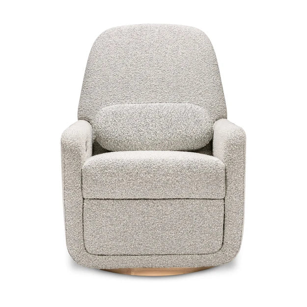 Ubabub Arc Electronic Recliner and Swivel Glider in Boucle with Usb Port - M23688