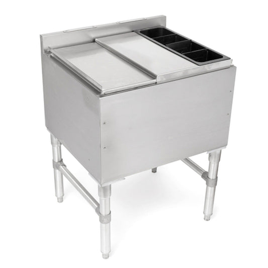 John Boos UBIB-2124 Underbar Ice Bin / Cocktail Unit - JBUBIB2124
