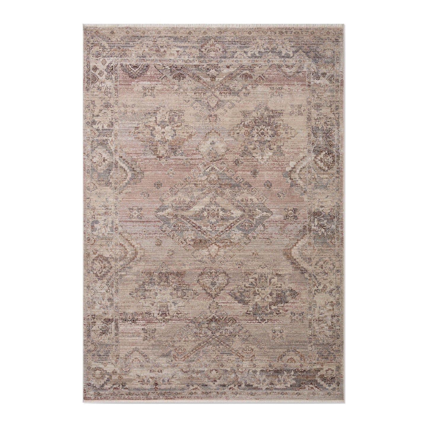 Park Hill Collection Saint Denis Loomed Rug - Luxurious Polyester Pile Design for Elegant Home Décor and Comfort - EHF40699