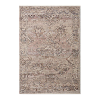 Park Hill Collection Saint Denis Loomed Rug - Luxurious Polyester Pile Design for Elegant Home Décor and Comfort - EHF40699
