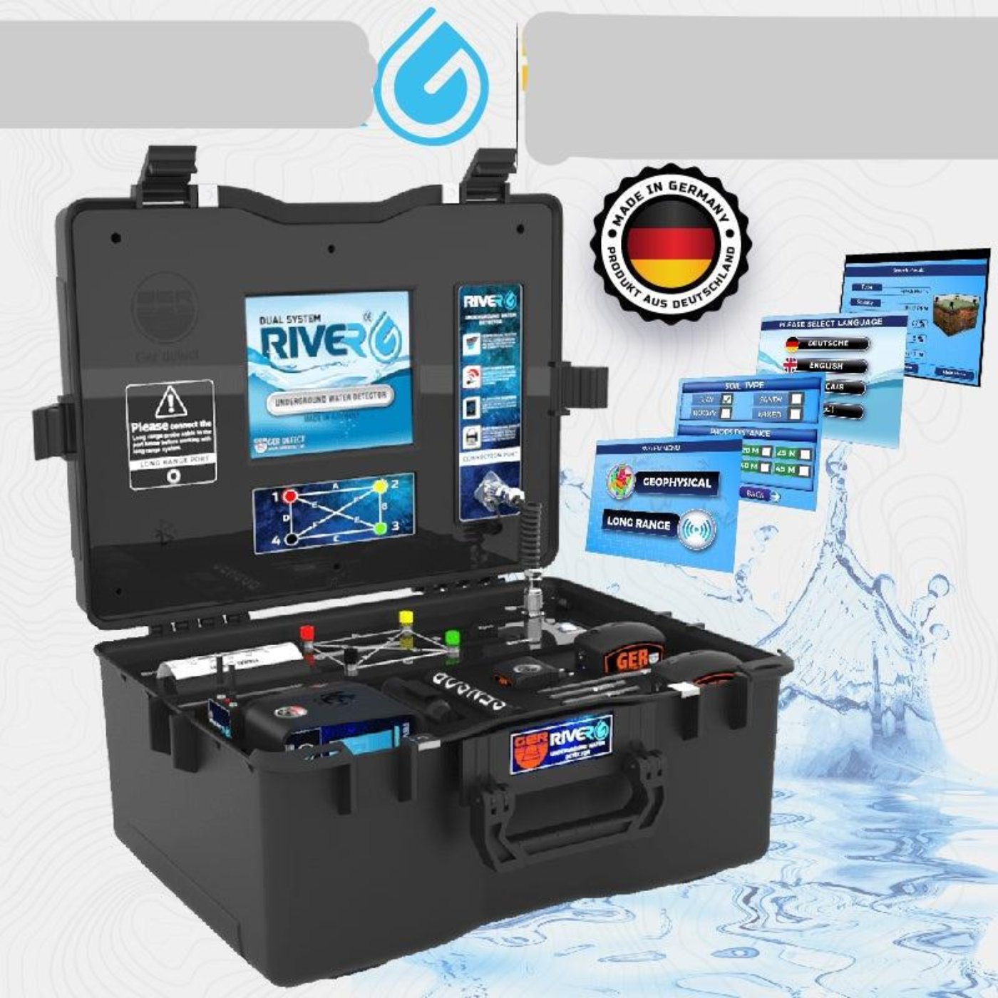 GER Detect River G 3 Systems Detector - River G