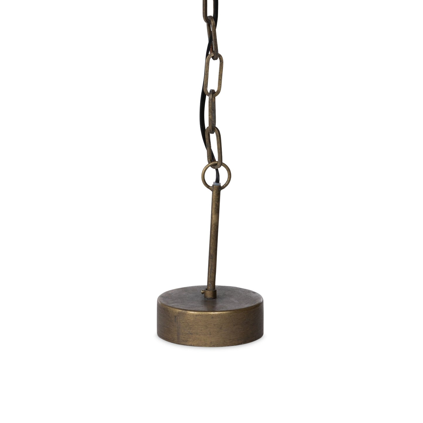 Park Hill Collection Dawson Antique Gold Glass Panel Chandelier - Elegant Iron Design, 80" Tall, Perfect for Any Room - ELH36057