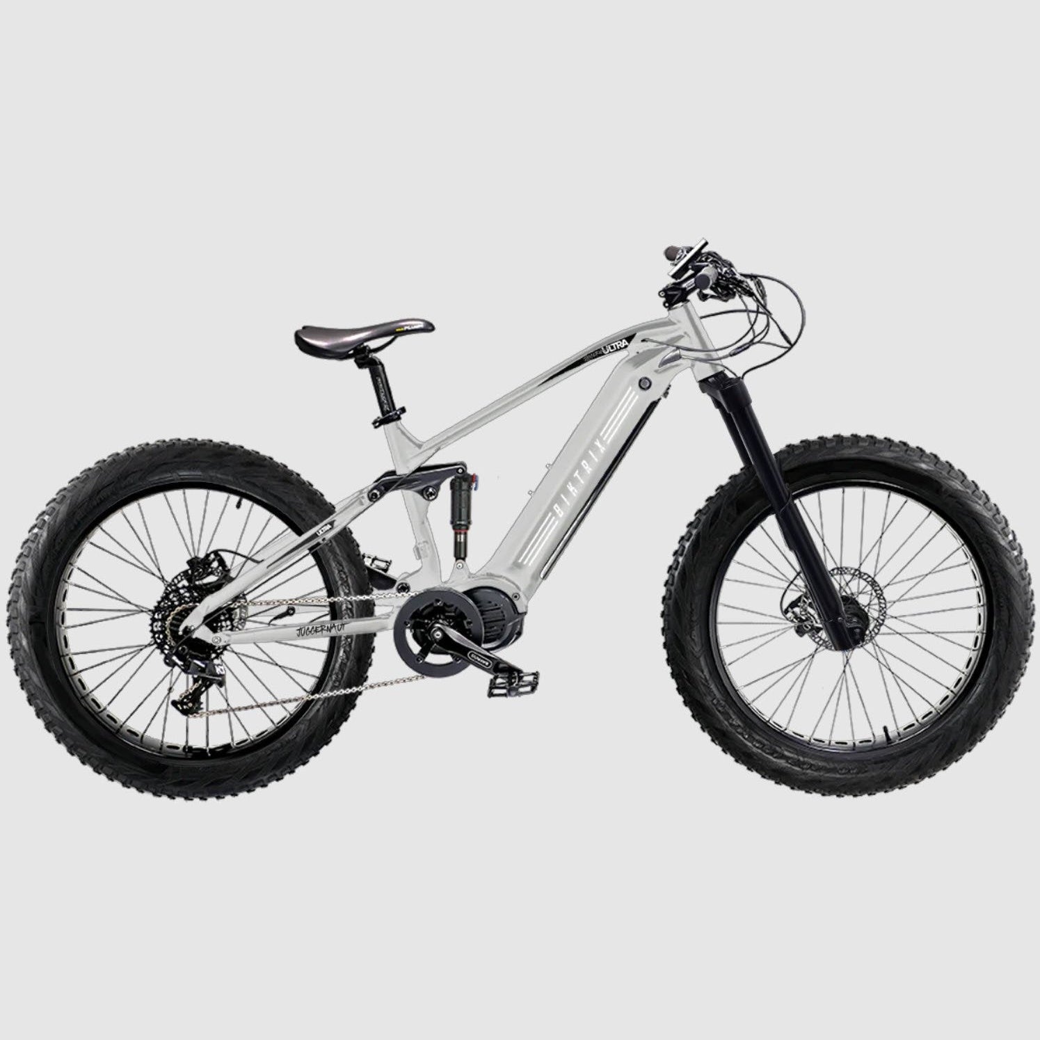 Biktrix 2024 Juggernaut Ultra FS PRO 3 FAT Mid Drive Full Suspension Electric Bike