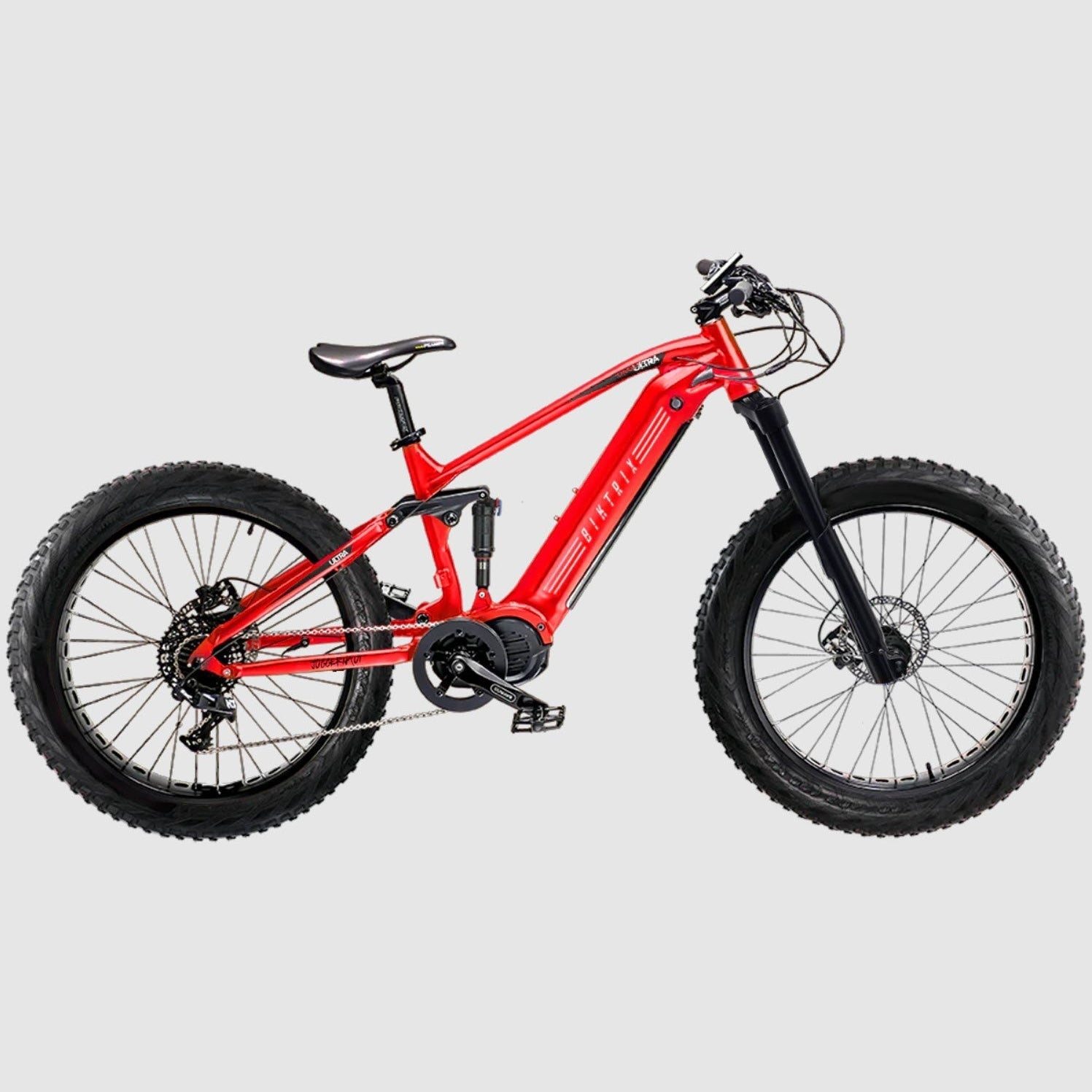 Biktrix 2024 Juggernaut Ultra FS PRO 3 FAT Mid Drive Full Suspension Electric Bike