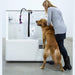 Ultra Lift 3 Side Splash 48" Pet Wash - Elevating Professional Electric Dog Grooming Tub - 10010302-W-L