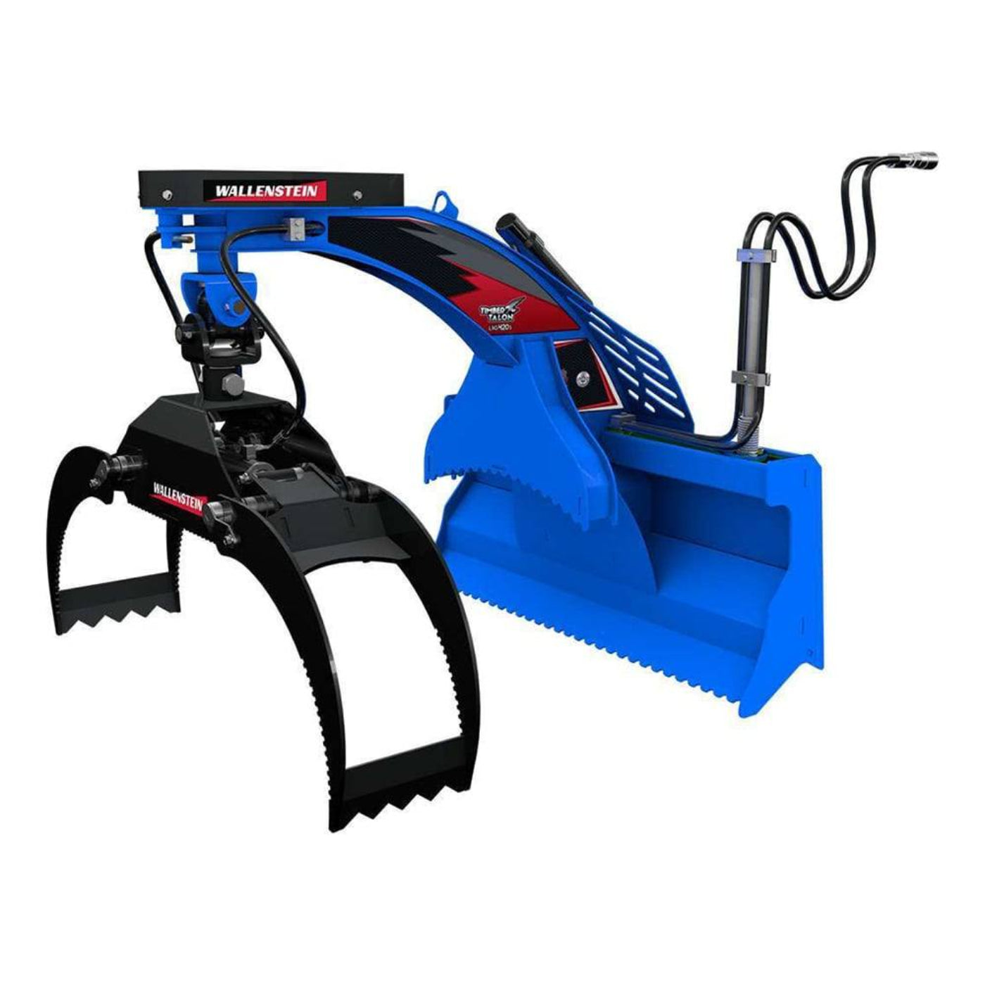 Wallenstein LXG420S Mini-Skidsteer Log Grapple Attachment - LXG420S