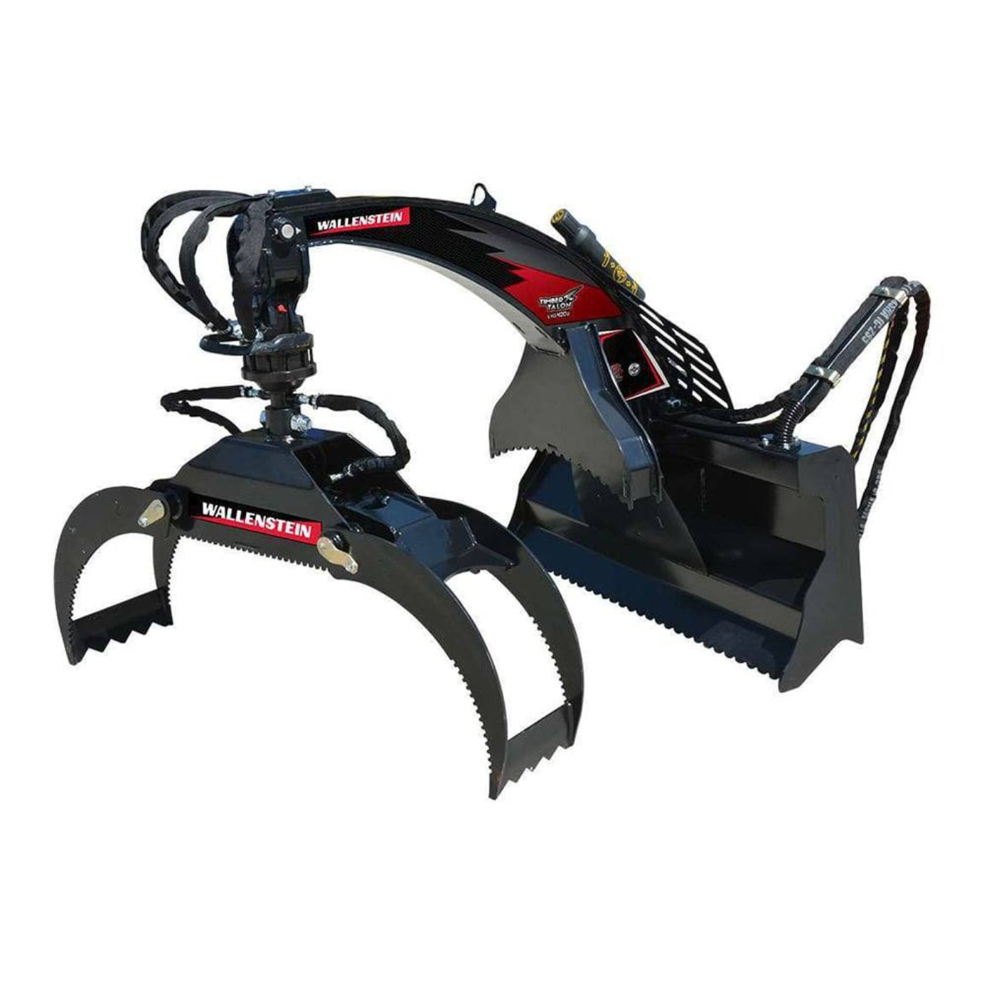 Wallenstein LXG420R Mini Skidsteer Log Grapple Attachment - LXG420R