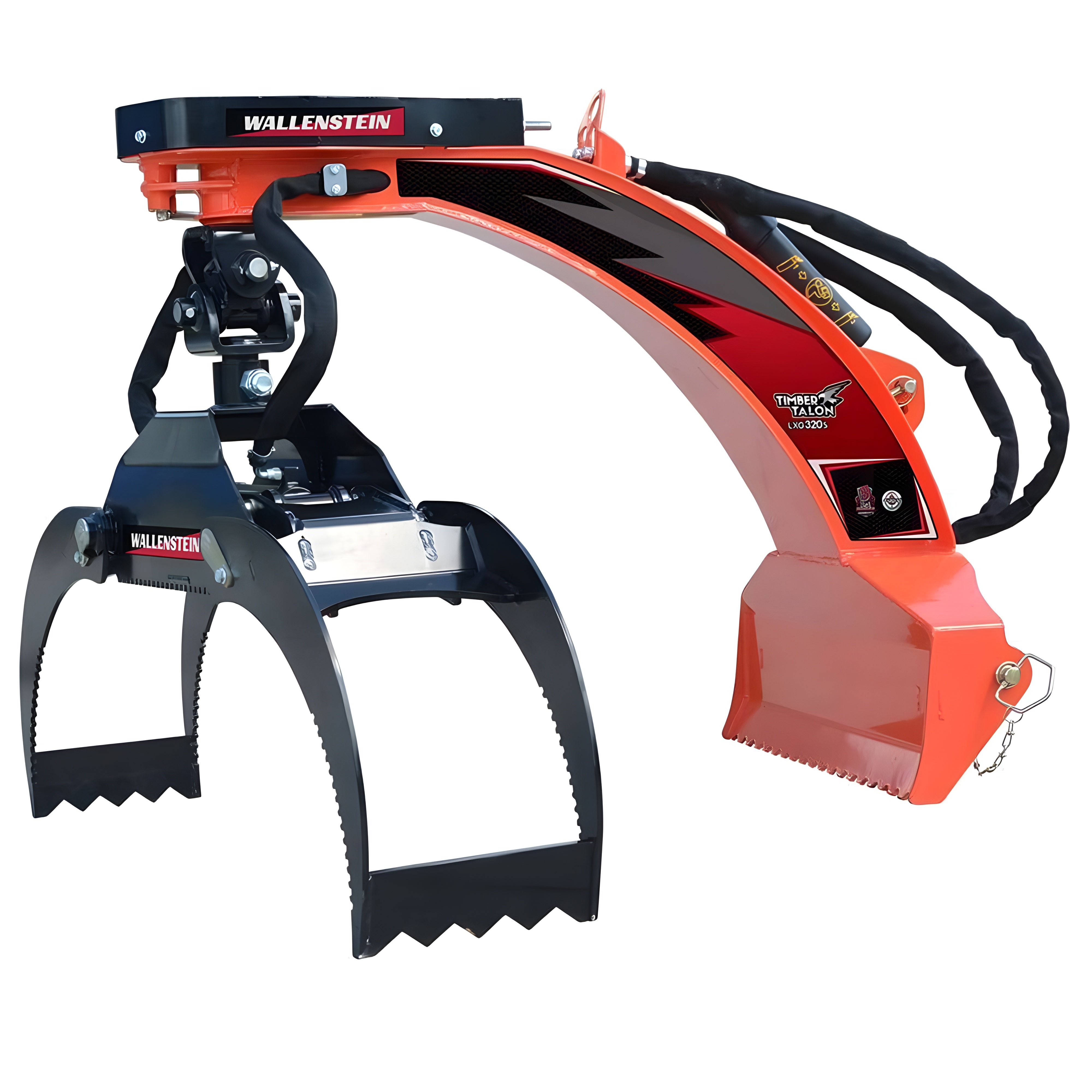 Wallenstein Three Point Hitch Log Grapple - LXG320S