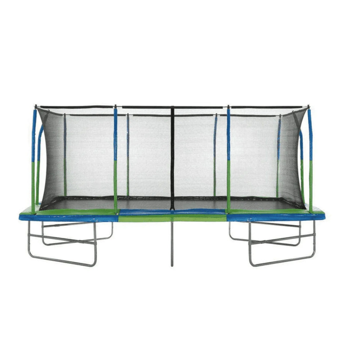 UPPER BOUNCE RECTANGLE TRAMPOLINE 10 X 17 FT MEGA INCL. ENCLOSURE - UB03EC-1017E