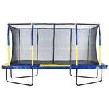 Upper Bounce Rectangle Trampoline 9’ X 15’ Mega with Enclosure System - UBRTG01-915