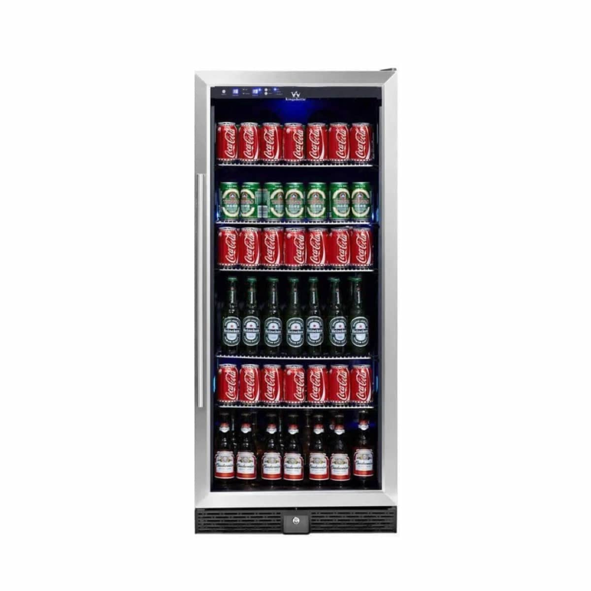 Kings Bottle 56" Tall Beverage Fridge Center Freestanding - KBU-100BX