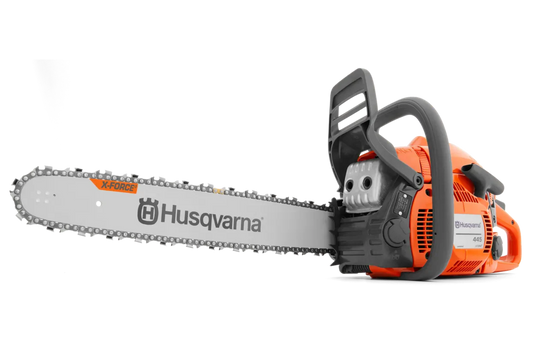 Husqvarna 445 Chainsaw - 50.2cc Gas Engine with 18in Guide Bar for Farm and Ranch - 970515528 - HUS-970515528