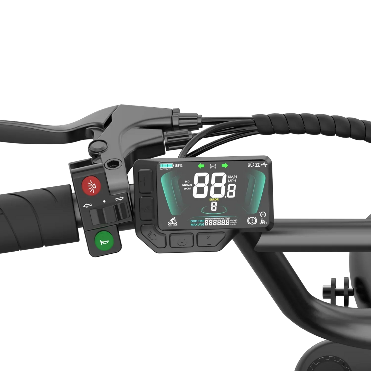 AipasV2 Moped - V1-BK-PRO