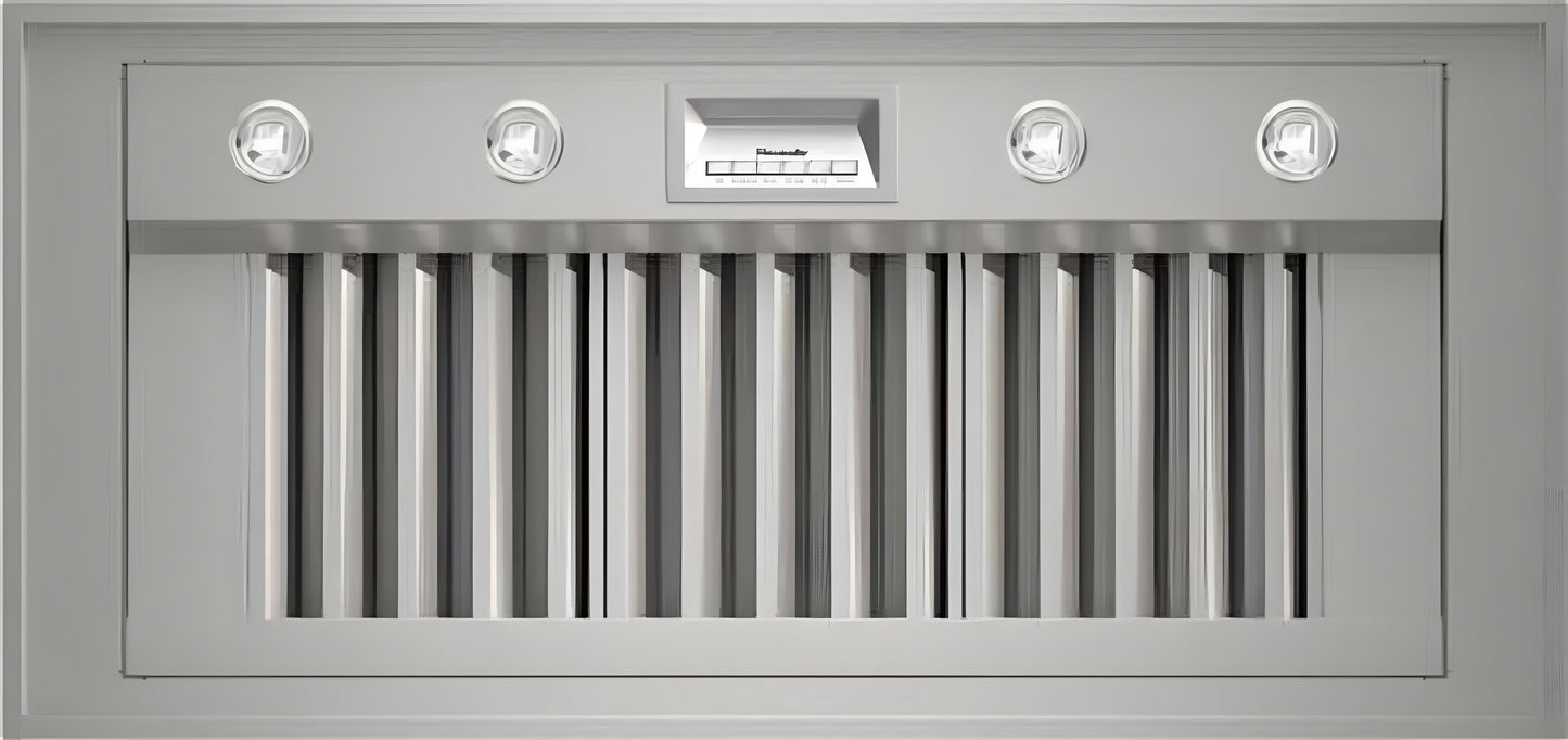 Thermador 48" VCIB48JP Custom Hood Insert, 1,000 CFM Blower, Stainless Steel Baffle Filters - 7273112764509