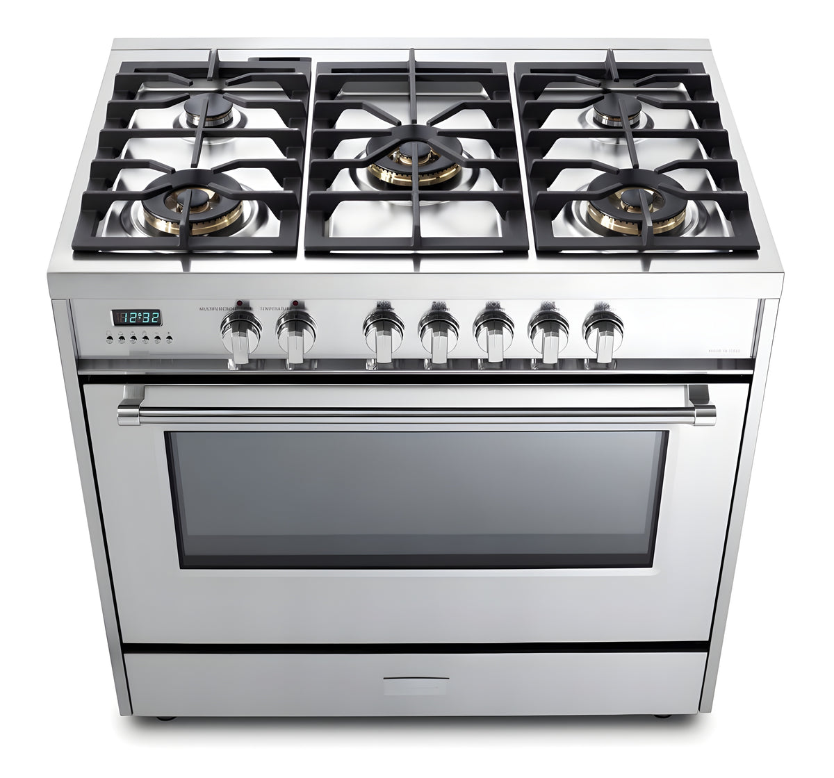 Verona - Designer 36" Dual Fuel Single Oven - 5 Burners - VDFSGE365SS