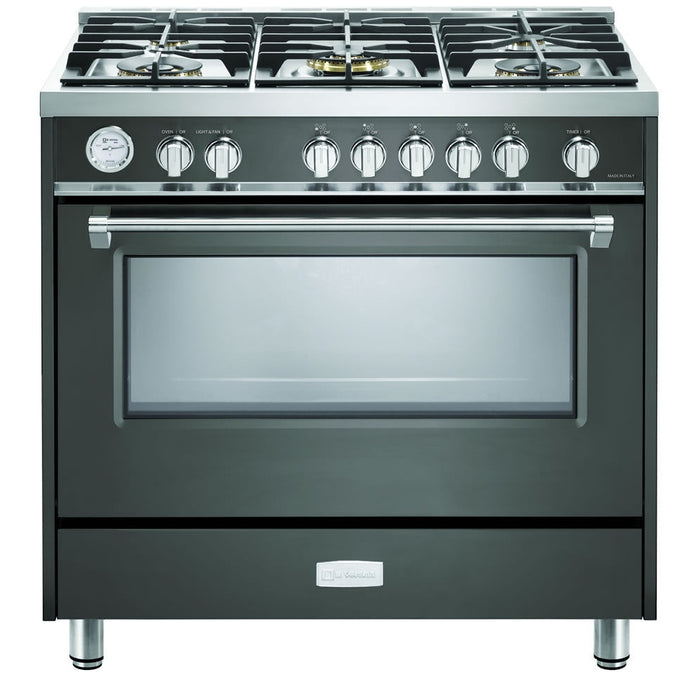 Verona - Designer 36" Gas Single Oven Range - 5 Burners _ VDFSGG365SS