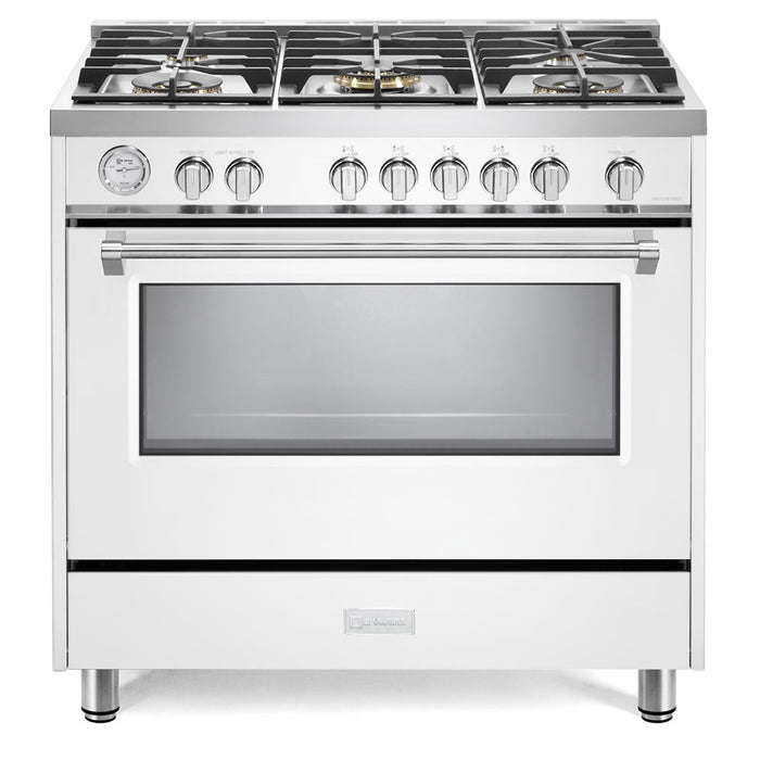 Verona - Designer 36" Gas Single Oven Range - 5 Burners _ VDFSGG365SS