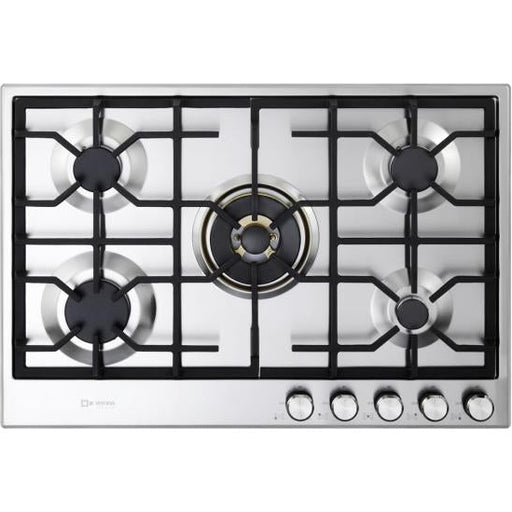 Verona - Verona 30" Designer Gas Cooktop - Brass Burners - SS - 5 Burners _ VDGCT530FSS