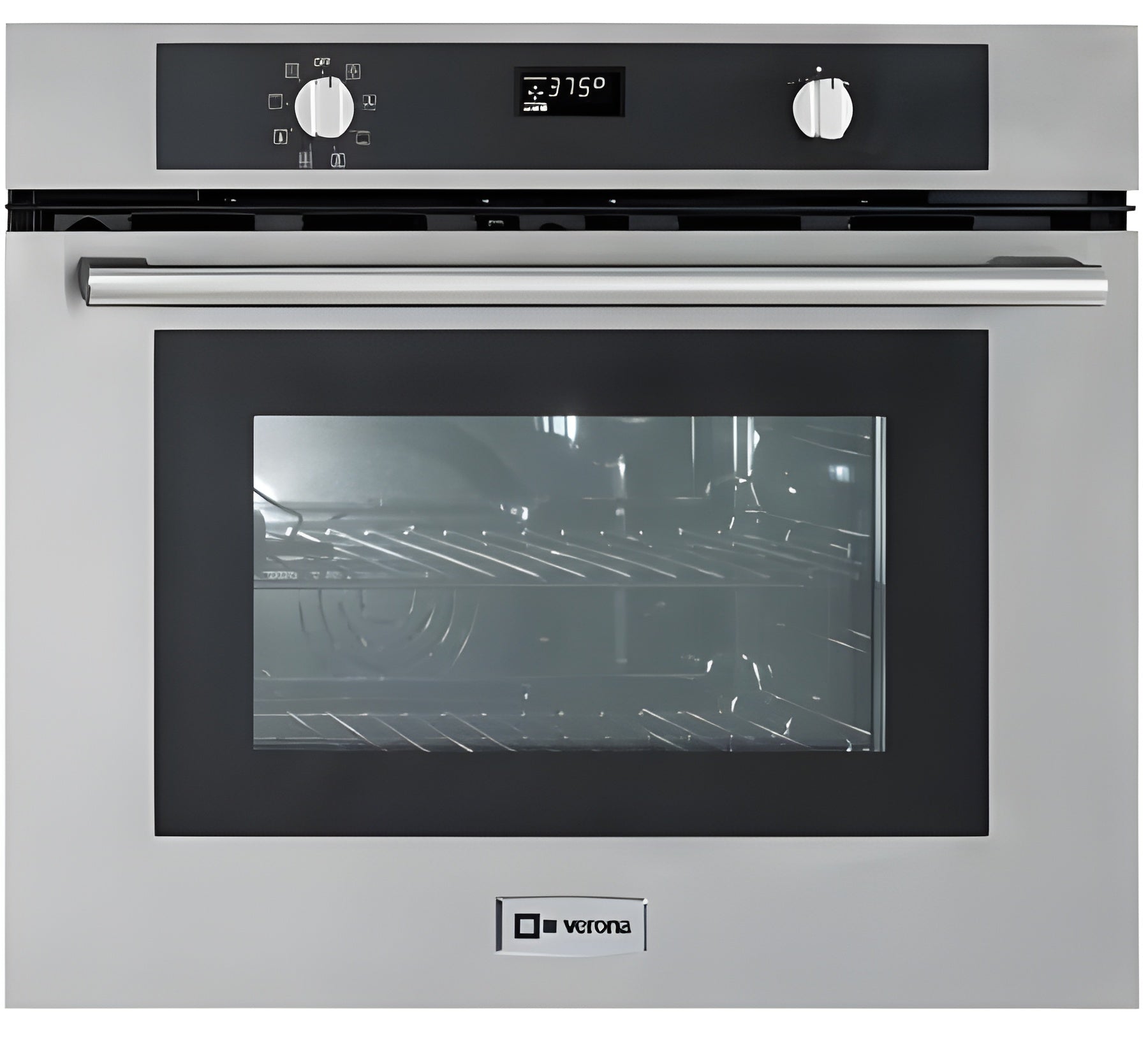 Verona - 24" Gas Range - 4 Burners - Stainless Steel, White, Matte Black - VEFSGG244NSS