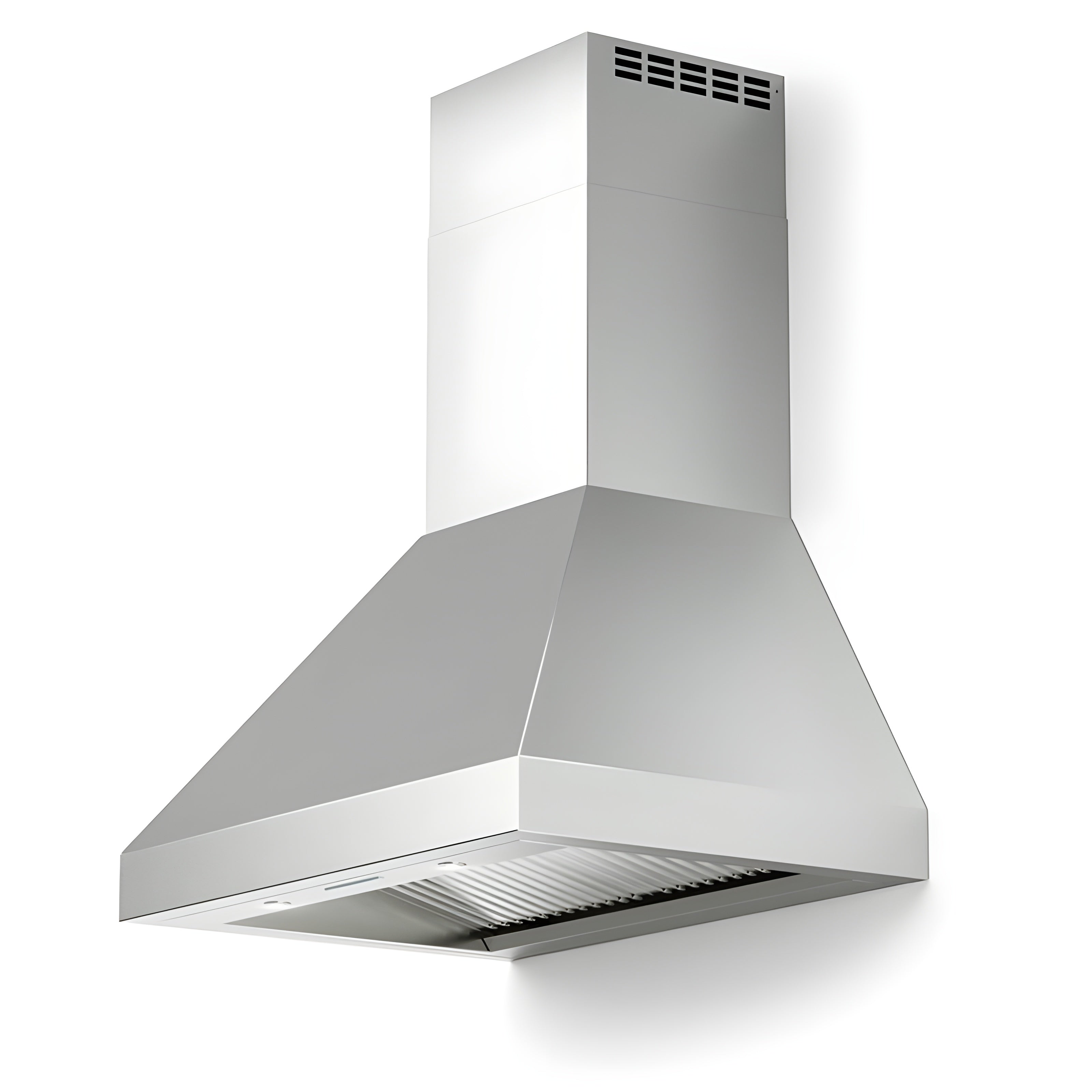 Verona - 30" Designer Chimney Wall Hood- 600 CFM - 4 Speeds - VECHW30GSS