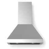 Verona - 30" Designer Chimney Wall Hood- 600 CFM - 4 Speeds - VECHW30GSS