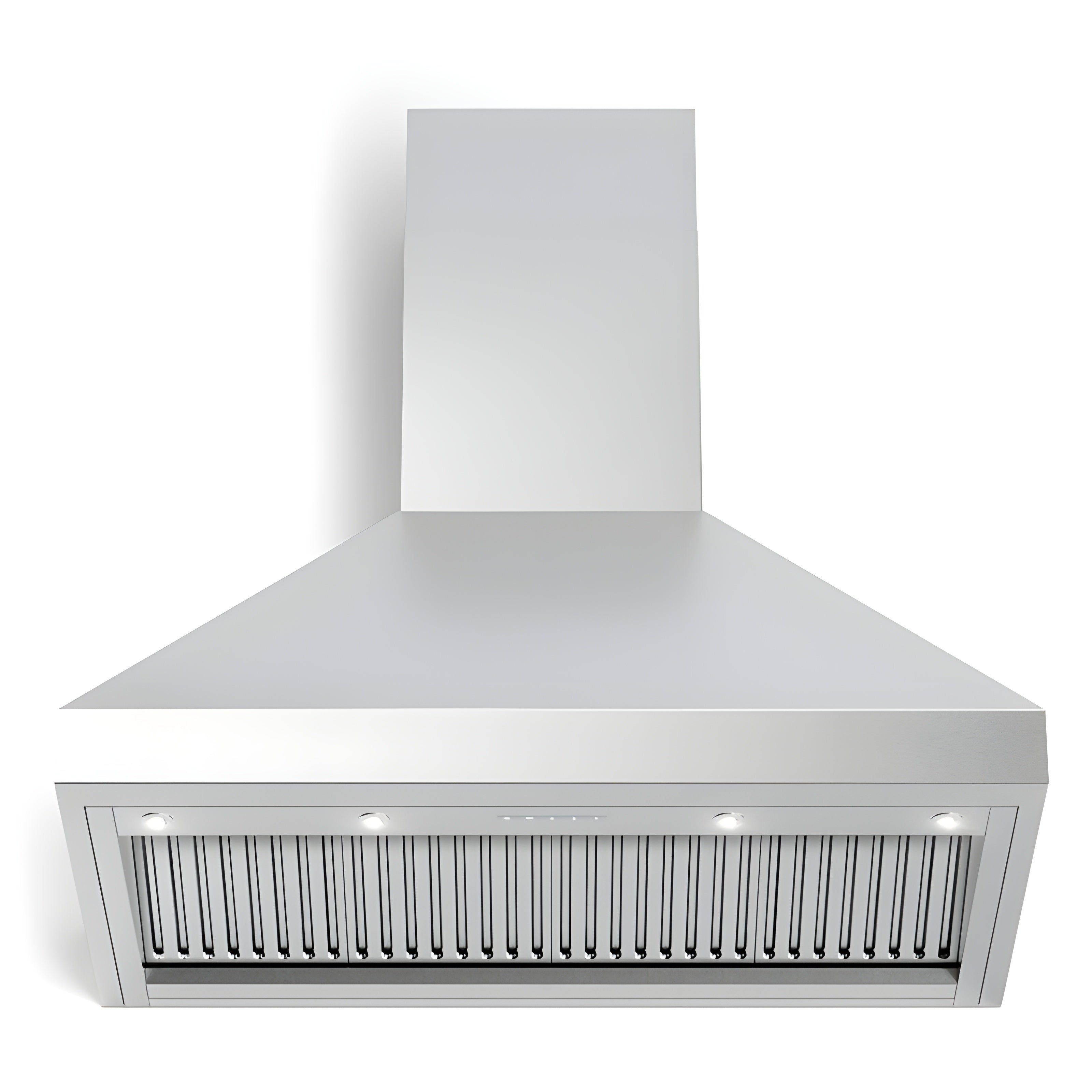 Verona - 48" Designer Chimney Wall Hood- 1200 CFM - 4 Speeds - VECHW48GSS