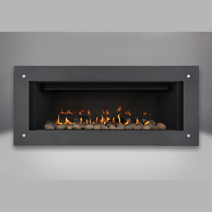 Napoleon Fireplaces Vector Linear Direct Vent Gas Fireplace, Electronic Ignition, 24,000 Btu's, Natural Gas, Napoleon, 45", LHD45NSB