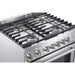 Verona - 30" Gas Range - 4 Burners - Stainless Steel, White, Matte Black _ VEFSGG304NSS