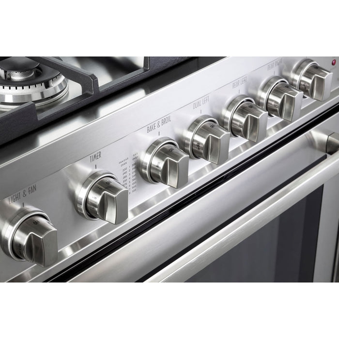 Verona - 30" Gas Range - 4 Burners - Stainless Steel, White, Matte Black _ VEFSGG304NSS