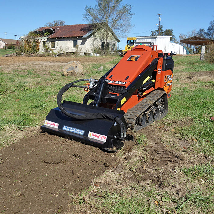 Blue Diamond Mini Skid Steer Rototiller - 129005-25