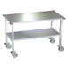 Avante Stainless Steel Veterinary Mobile Gurney And Supply Transport Table - 10902