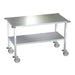 DRE Stainless Steel Veterinary Mobile Gurney and Supply Transport Table - DR-10902