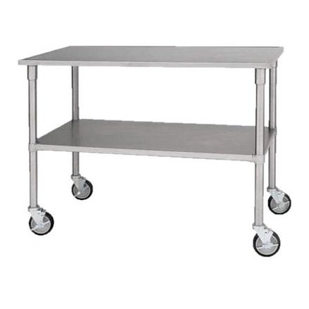 DRE Stainless Steel Veterinary Mobile Gurney and Supply Transport Table - DR-10902