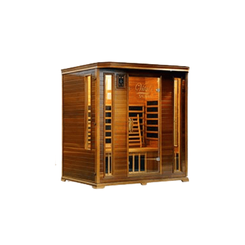 Vital Health Elite Canadian Red Cedar Full Spectrum 5 Person Sauna