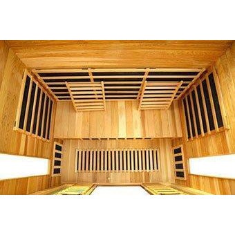 Vital Health Elite Canadian Red Cedar Full Spectrum 5 Person Sauna