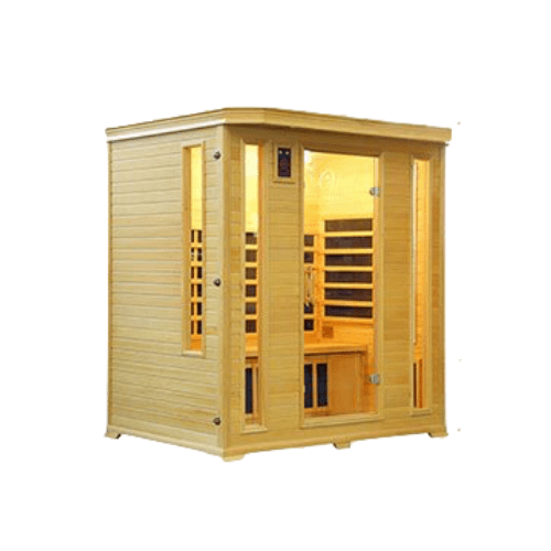 Vital Health Premier Hemlock Full Spectrum 4 Person Sauna