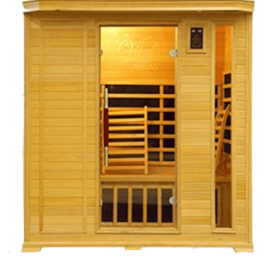 Vital Health Premier Hemlock Full Spectrum 5 Person Sauna