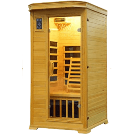 Vital Health Premier Hemlock Far Infrared 1 Person Infrared Sauna