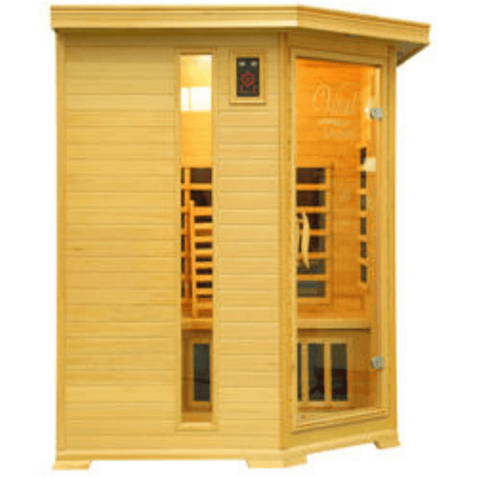 Vital Health Premier Hemlock Corner Far Infrared 4 Person Sauna